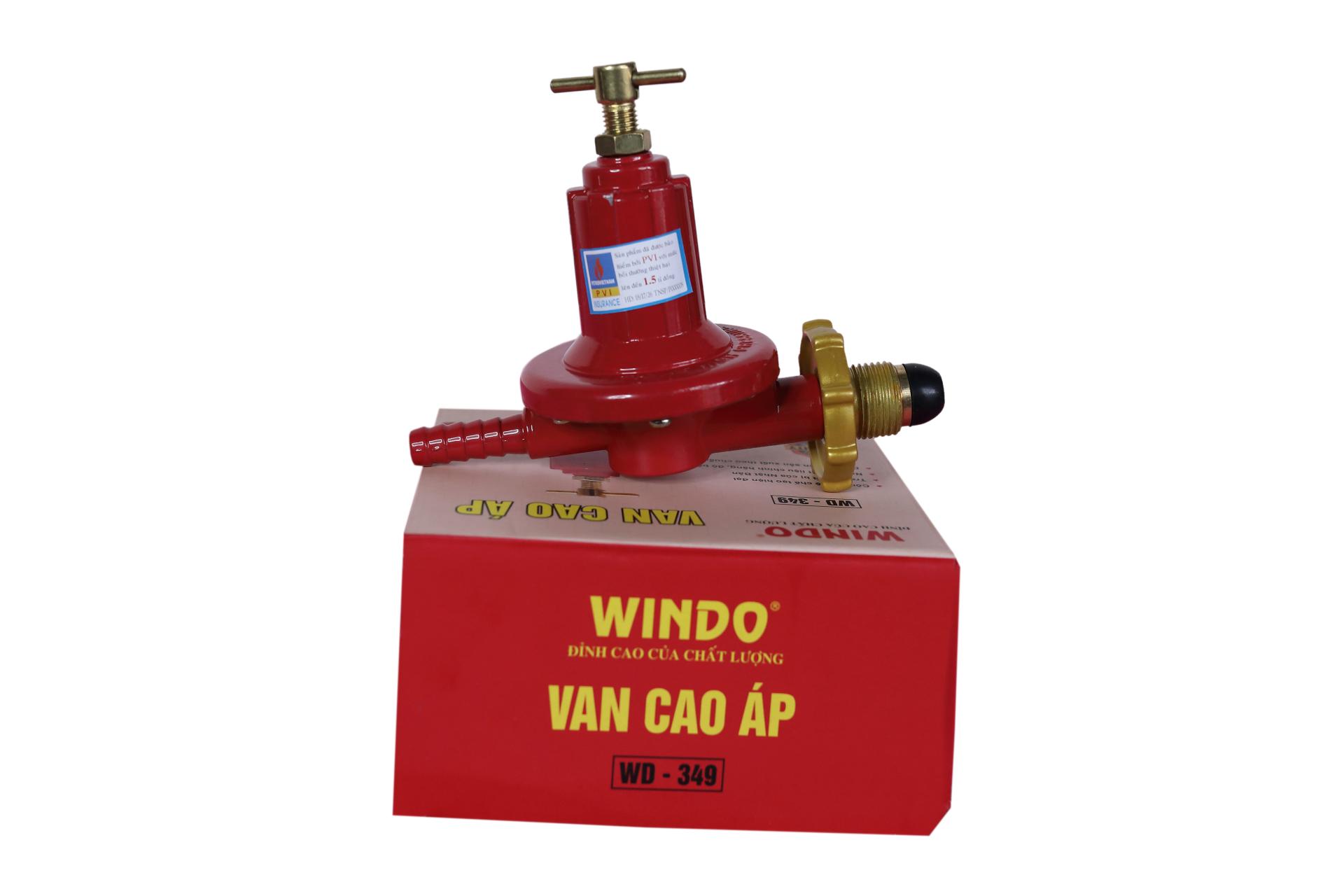 VAN ĐIỀU ÁP NGẮT GAS TỰ ĐỘNG CAO ÁP WINDO WD-349
